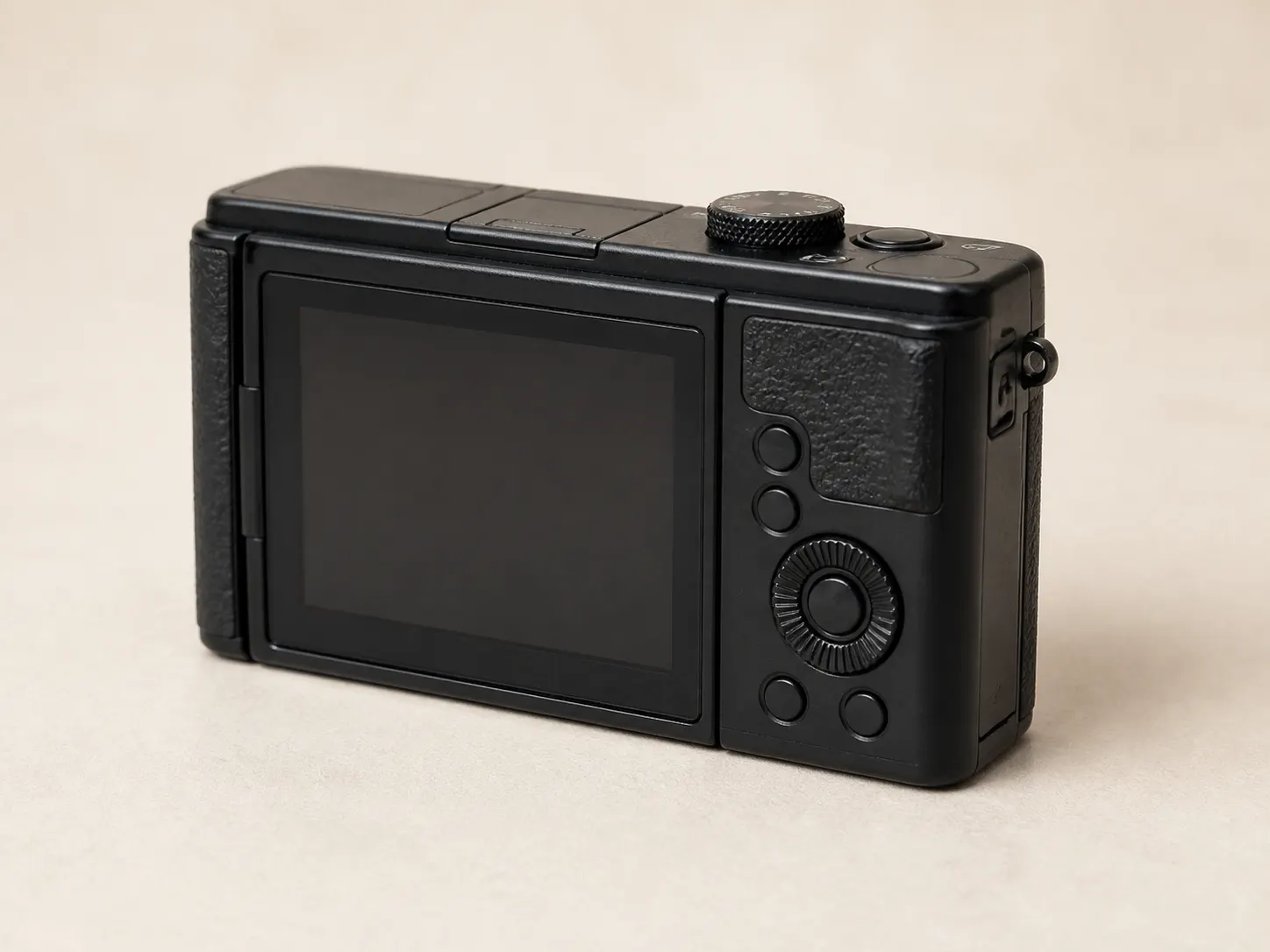 Compact Camera 1-inch สีดำ Obsidian มุมด้านหลัง