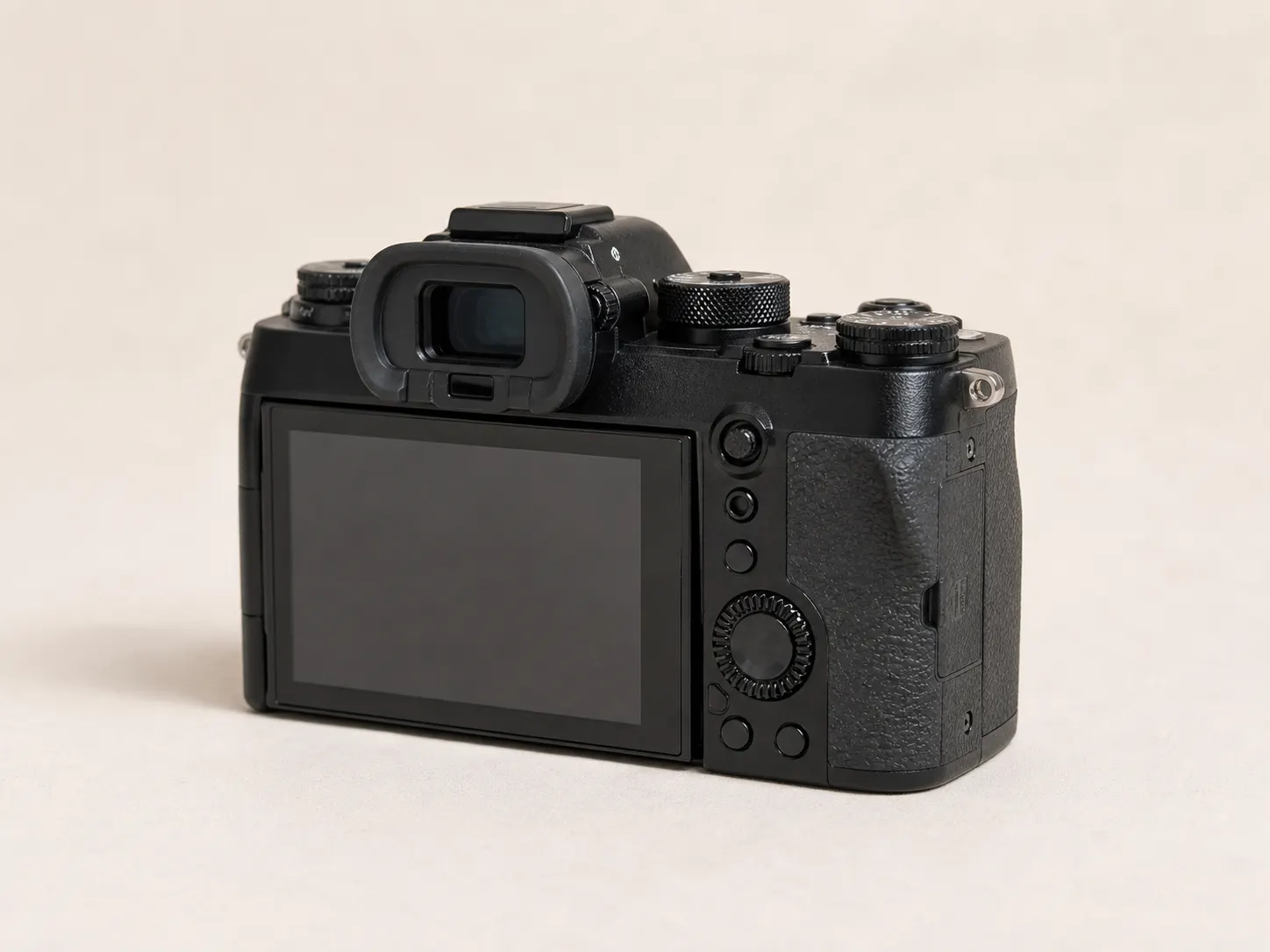 Mirrorless Creator Body สีดำ Obsidian มุมด้านหลัง