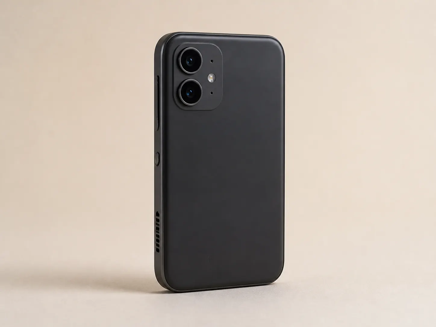Smartphone Mini 128GB สีดำ Obsidian มุมด้านหลัง