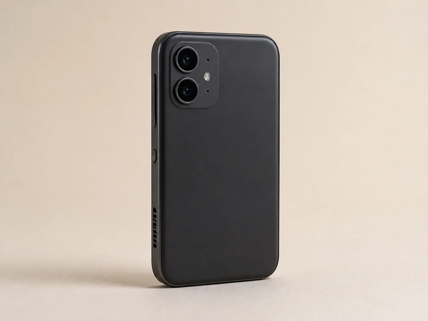 Smartphone Mini 128GB สีดำ Obsidian มุมด้านหลัง