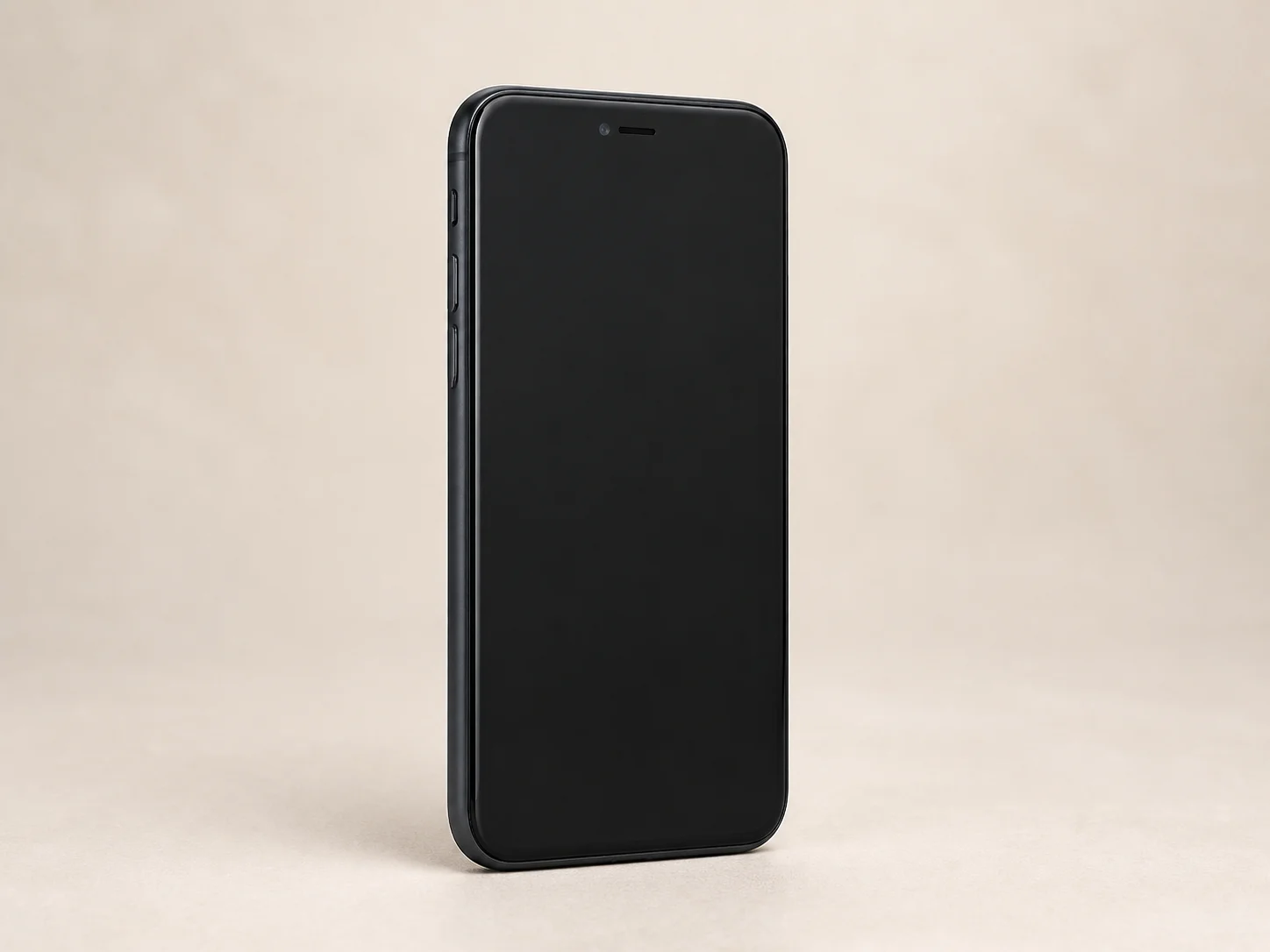 Smartphone SE 128GB สีดำ Obsidian มุมด้านหน้า