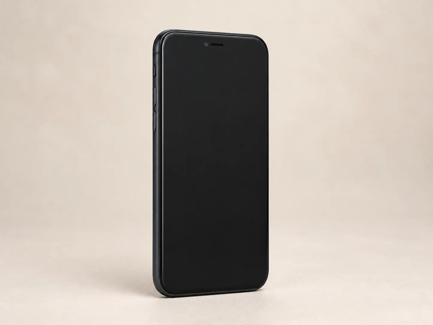 Smartphone SE 128GB สีดำ Obsidian มุมด้านหน้า