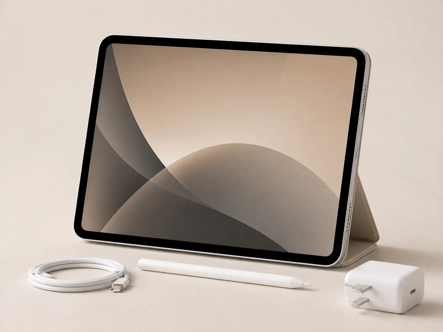 Tablet Pro Cellular สีเงิน