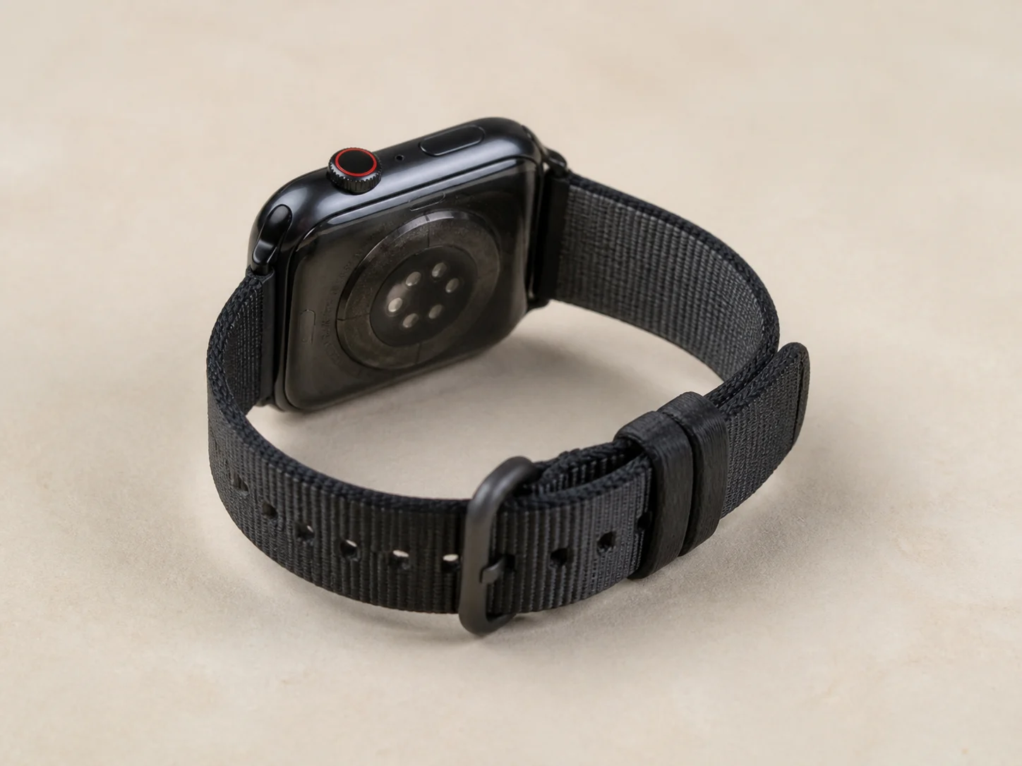 Watch LTE 45mm สีดำ Obsidian มุมด้านหลัง